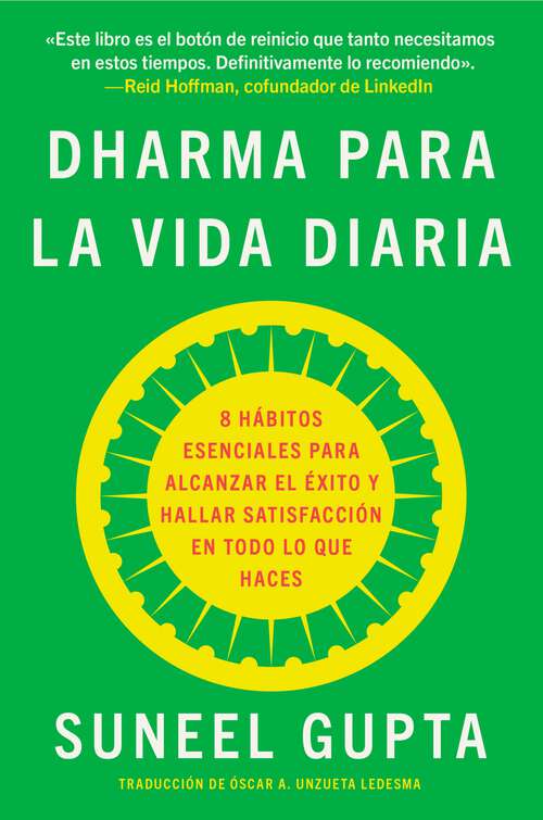 Book cover of Everyday Dharma \ Dharma para la vida diaria (Spanish edition): 8 hábitos esenciales para alcanzar el éxito y hallar satisfacción en todo lo que haces