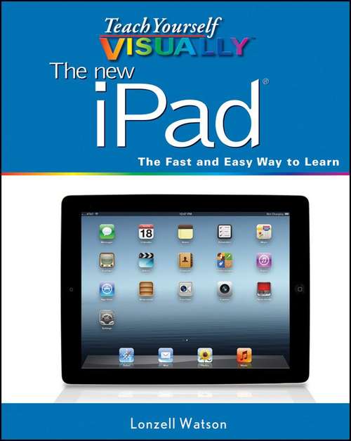 Book cover of Teach Yourself VISUALLY The new iPad