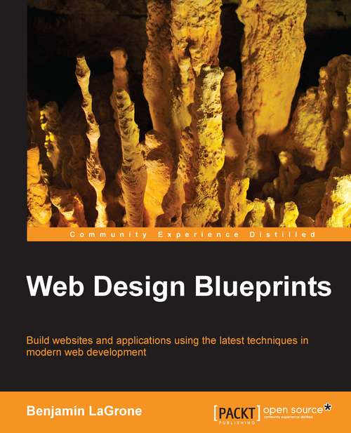 Book cover of Web Design Blueprints