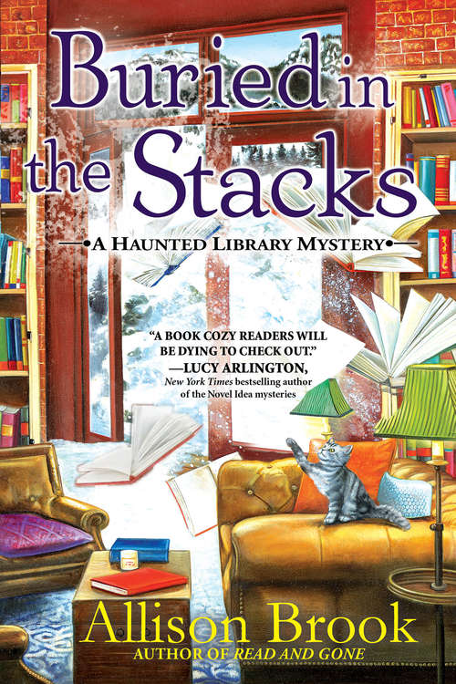 Book cover of Buried in the Stacks (A Haunted Library Mystery #3)