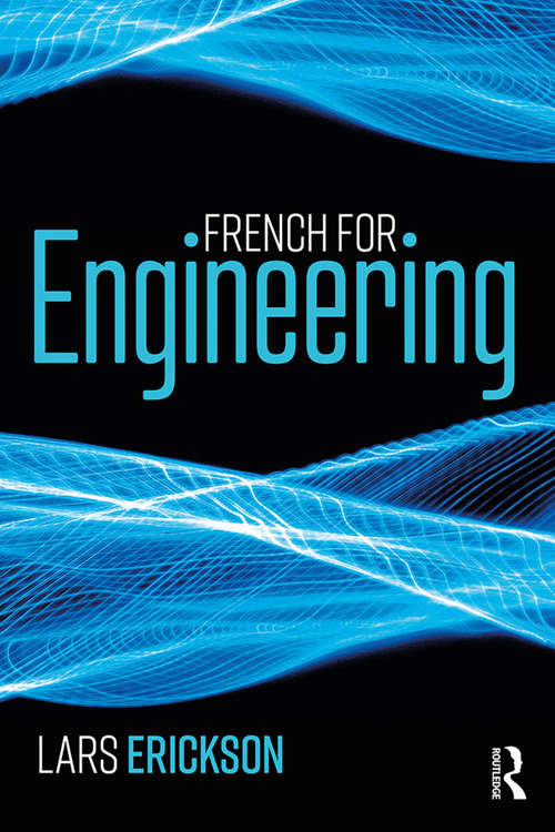 Book cover of French for Engineering