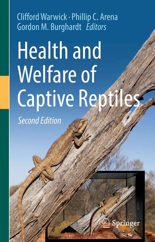 Book cover of Health and Welfare of Captive Reptiles (2nd ed. 2023)