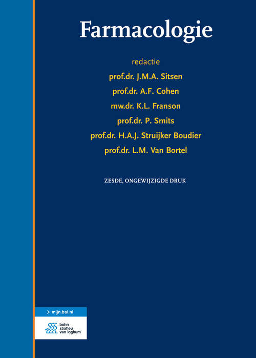 Book cover of Farmacologie