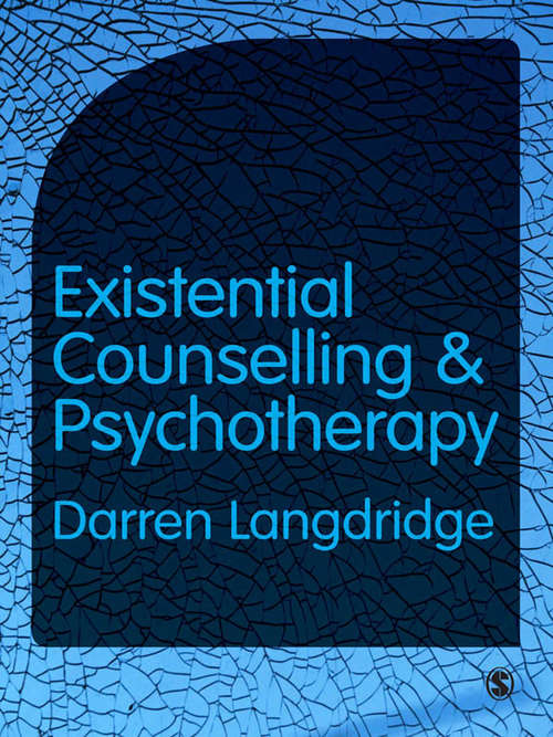 Book cover of Existential Counselling and Psychotherapy