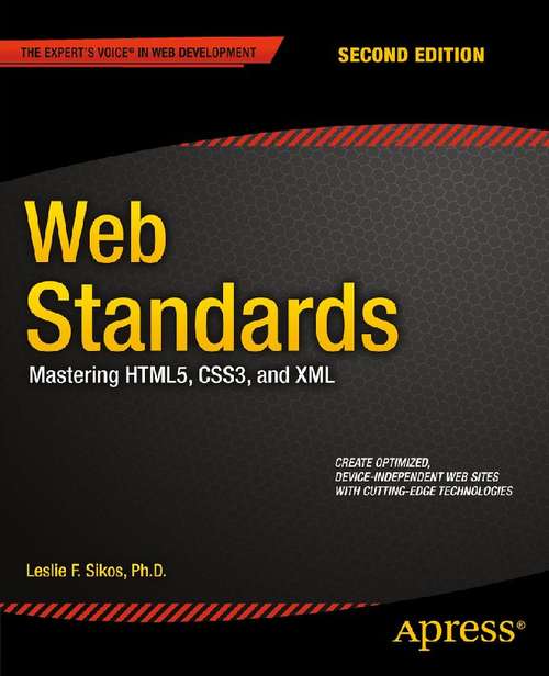 Book cover of Web Standards