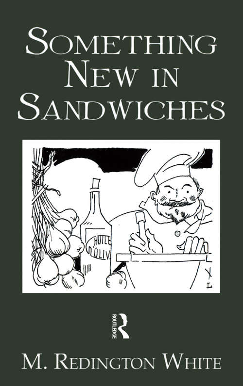 Book cover of Something New In Sandwiches