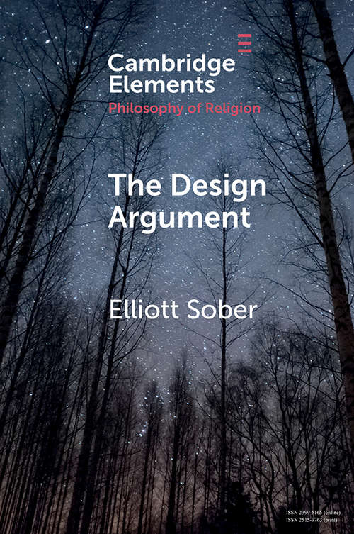 Book cover of The Design Argument (Elements in the Philosophy of Religion)