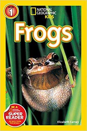 Book cover of Frogs!