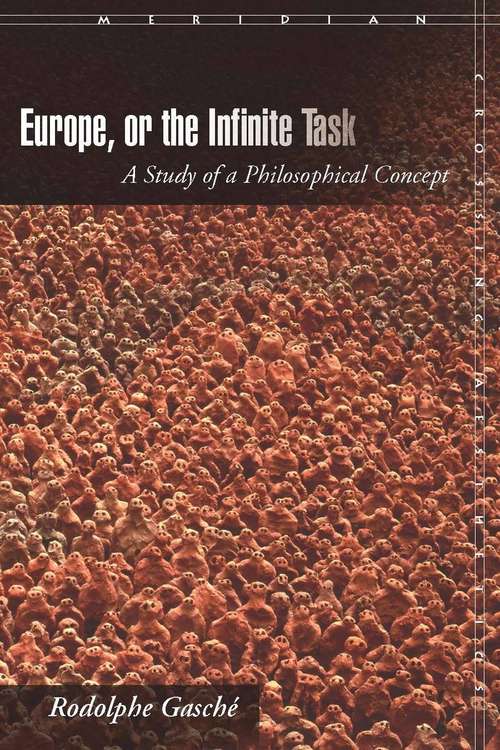 Book cover of Europe, or the Infinite Task