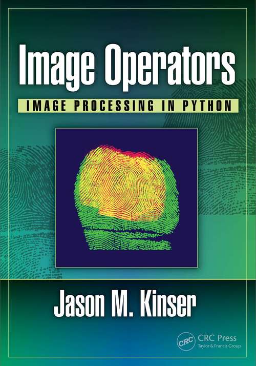 Book cover of Image Operators: Image Processing in Python