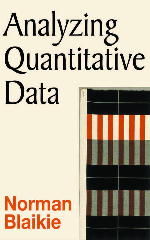 Book cover of Analyzing Quantitative Data