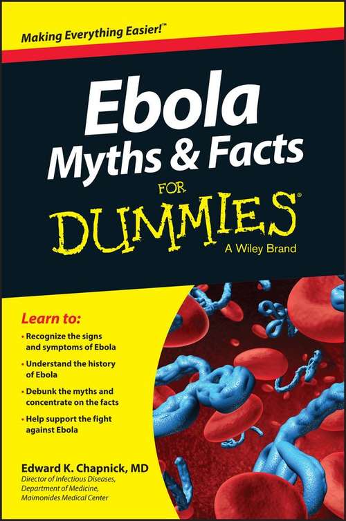 Book cover of Ebola Myths & Facts For Dummies