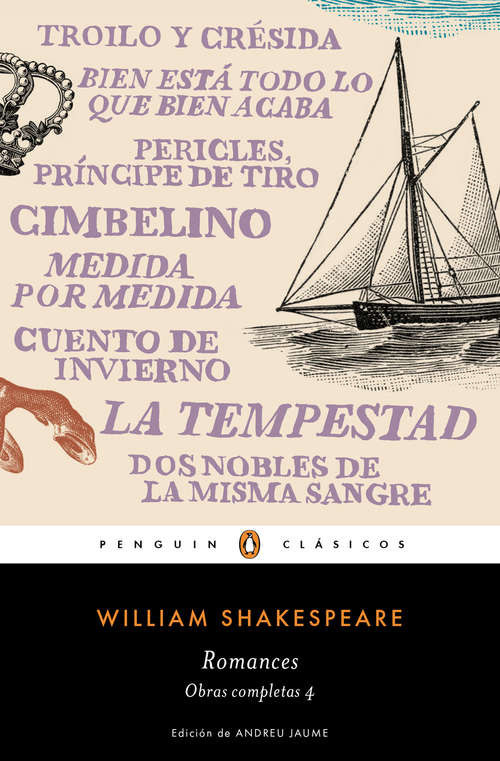 Book cover of Romances (Obra completa Shakespeare: Volumen 4)