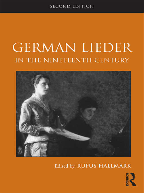Book cover of German Lieder in the Nineteenth Century (2)