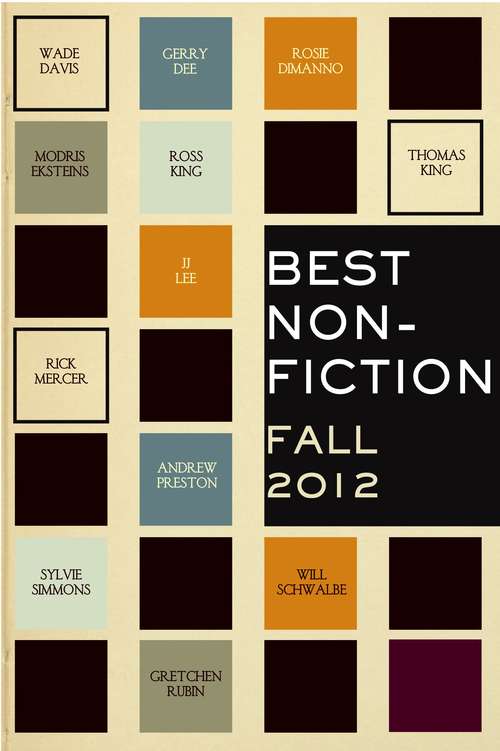 Book cover of Best Non-Fiction Fall 2012 Sampler