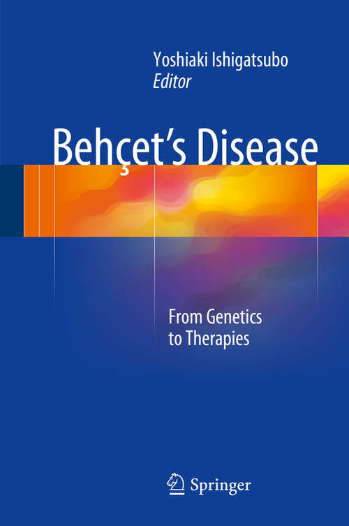Book cover of Behçet's Disease