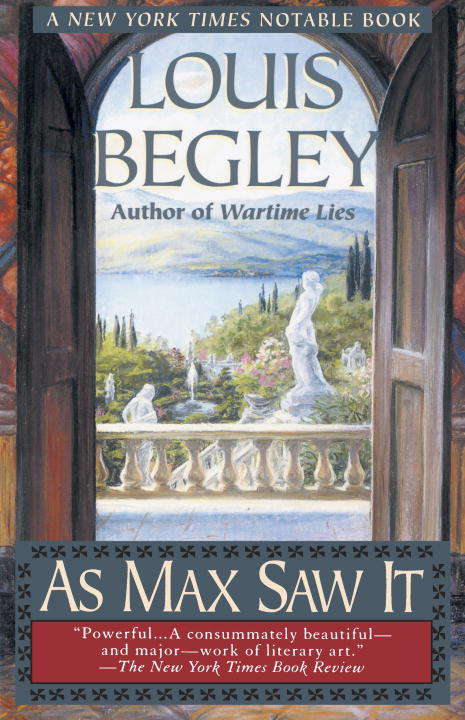 Book cover of As Max Saw It