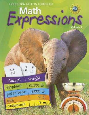 Book cover of Math Expressions, Volume 2 [Grade 3]