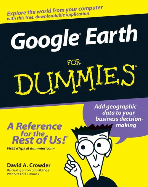 Book cover of Google Earth For Dummies