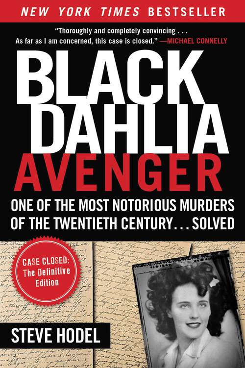 Book cover of Black Dahlia Avenger: Case Closed: The Definitive Edition (Reissue)