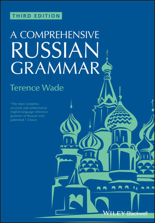 Book cover of A Comprehensive Russian Grammar