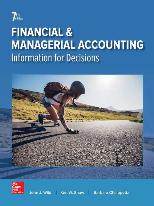 Financial And Managerial Accounting (Seventh Edition)