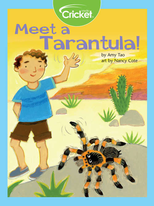 Book cover of Meet a Tarantula!
