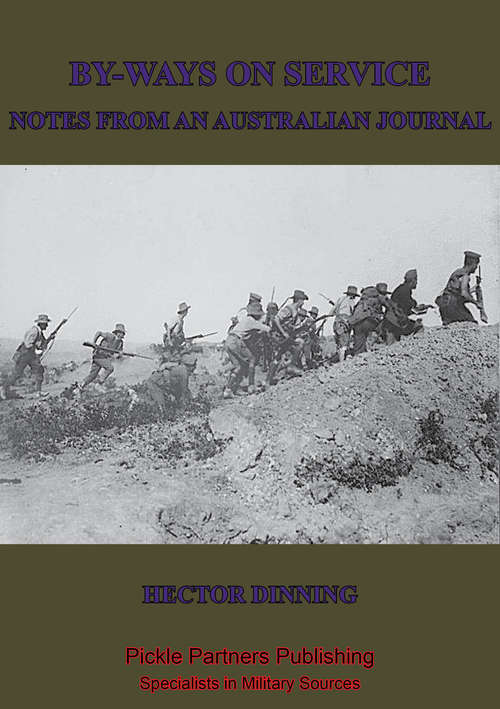 Book cover of By-Ways On Active Service; Notes From An Australian Journal