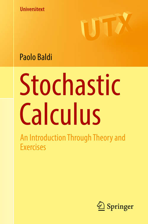 Book cover of Stochastic Calculus