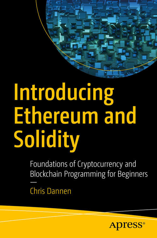 Book cover of Introducing Ethereum and Solidity
