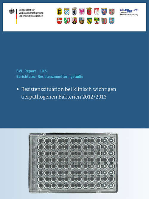 Book cover of Berichte zur Resistenzmonitoringstudie 2012/2013