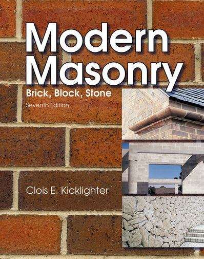 Book cover of Modern Masonry: Brick, Block, Stone