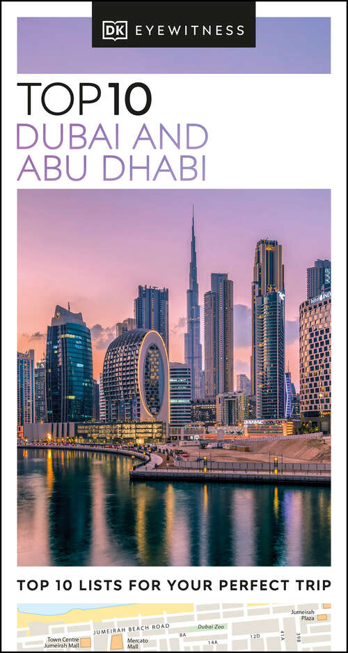 Book cover of DK Eyewitness Top 10 Dubai and Abu Dhabi (Pocket Travel Guide)