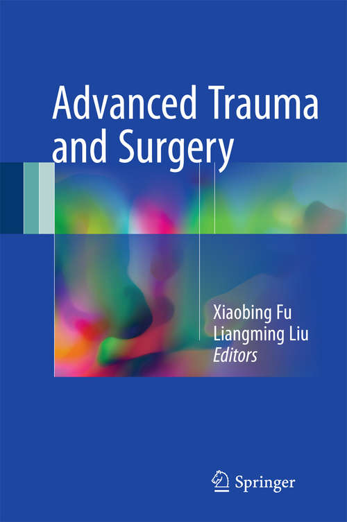 Book cover of Advanced Trauma and Surgery