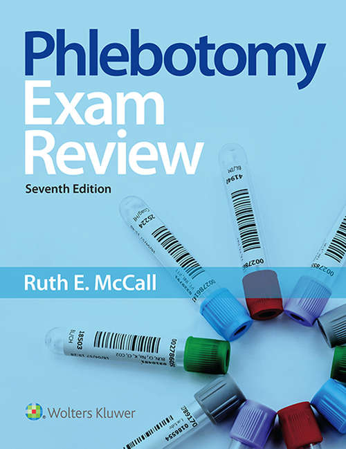 Book cover of Phlebotomy Exam Review (7)