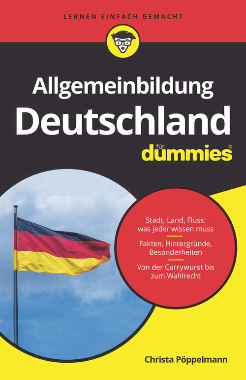 Book cover of Allgemeinbildung Deutschland für Dummies (Für Dummies)