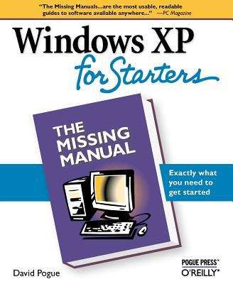 Book cover of Windows XP for Starters: The Missing Manual