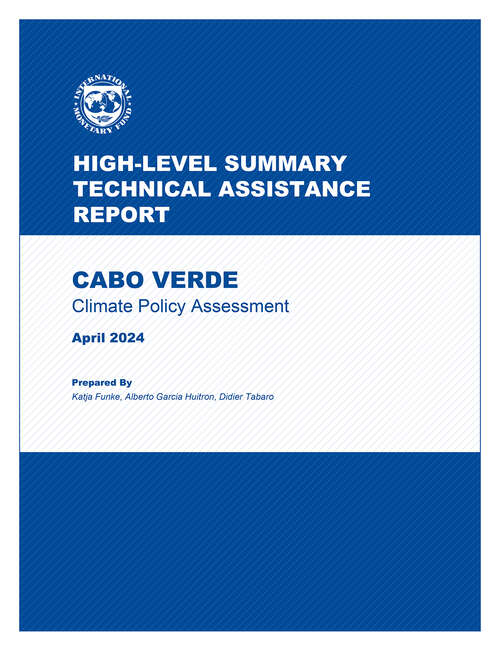 Book cover of Cabo Verde: Climate Policy Assessment