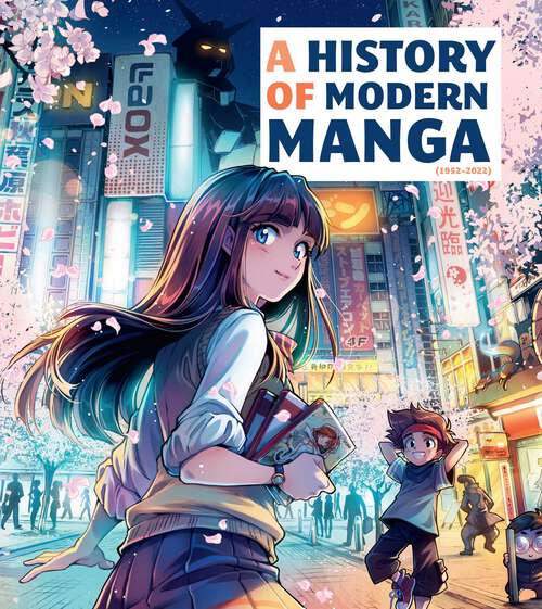 Book cover of A History of Modern Manga