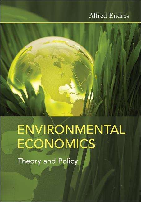 Book cover of Environmental Economics