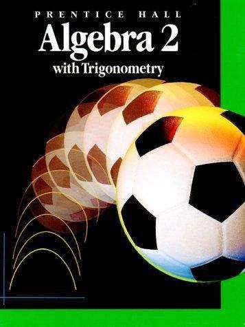 Book cover of Algebra 2 with Trigonometry