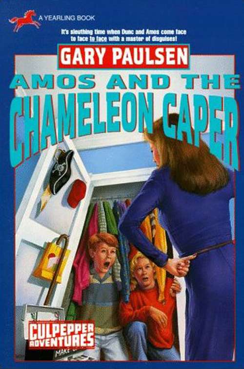 Book cover of Amos and the Chameleon Caper