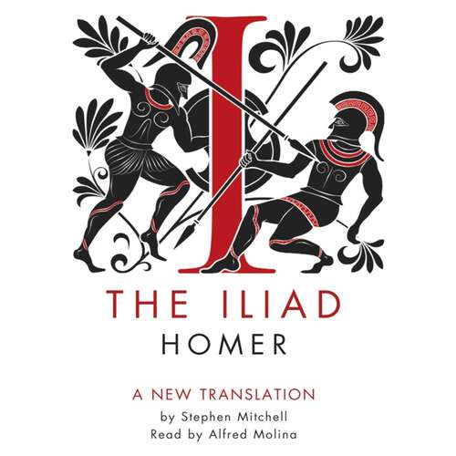 Book cover of The Iliad: A New Translation
