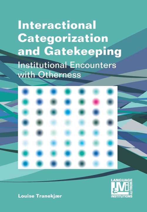 Book cover of Interactional Categorization and Gatekeeping