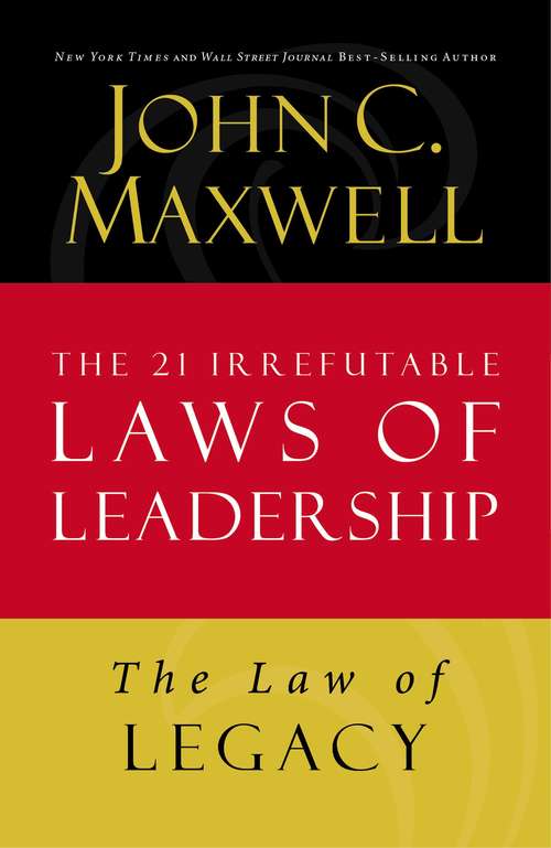 Book cover of The Law of Legacy