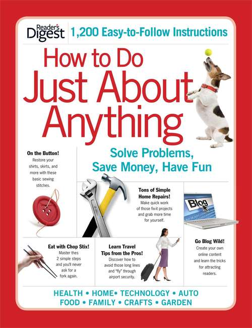 Book cover of How to Do Just About Anything