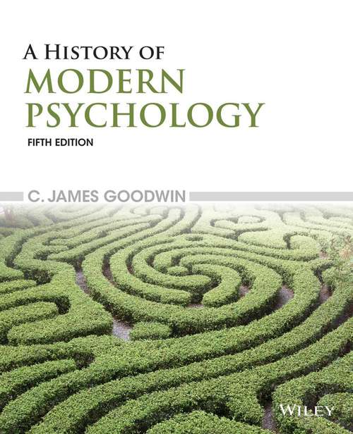 Book cover of A History Of Modern Psychology (Fifth Edition)