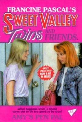 Book cover of Amy's Pen Pal (Sweet Valley Twins #35)