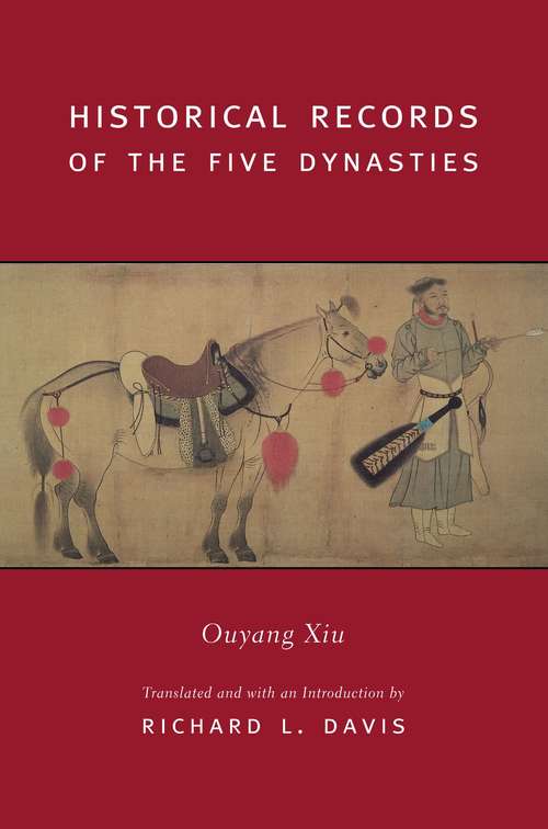 Book cover of Historical Records of the Five Dynasties