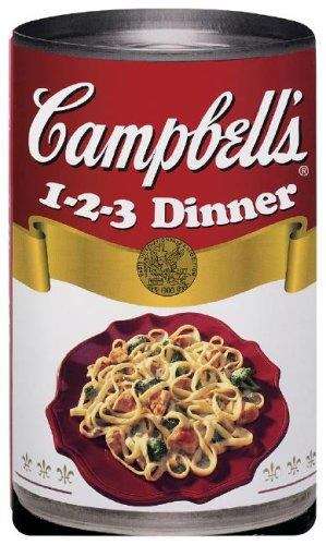 Book cover of Campbell's 1-2-3 dinner